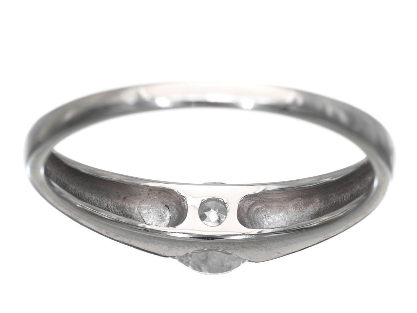 D0.809ct Pt900 4.2g Ring 