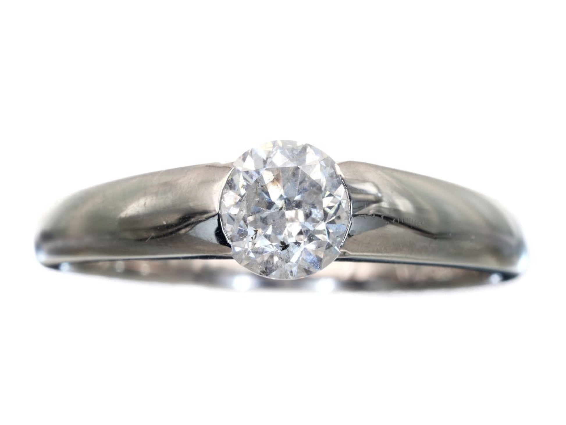 D0.809ct Pt900 4.2g Ring 