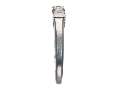 D0.30ct Pt900 4.5g Ring 
