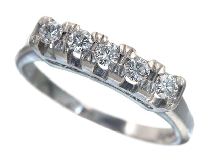 D0.30ct Pt900 4.5g Ring 