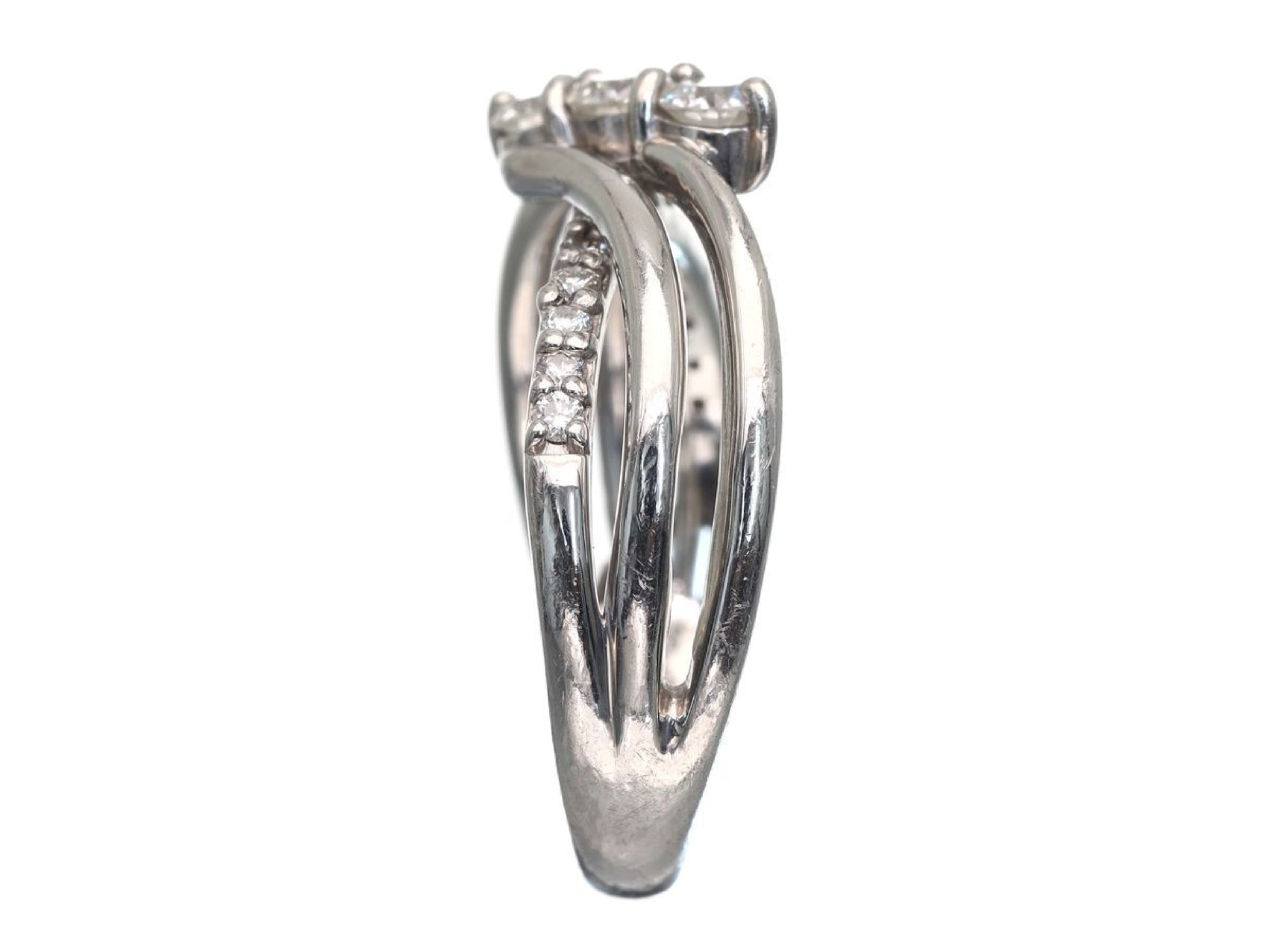 D0.50ct Pt900 7.0g Ring 