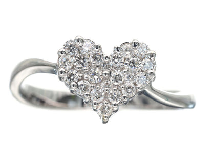 D0.30ct K18WG 2.6g Ring 