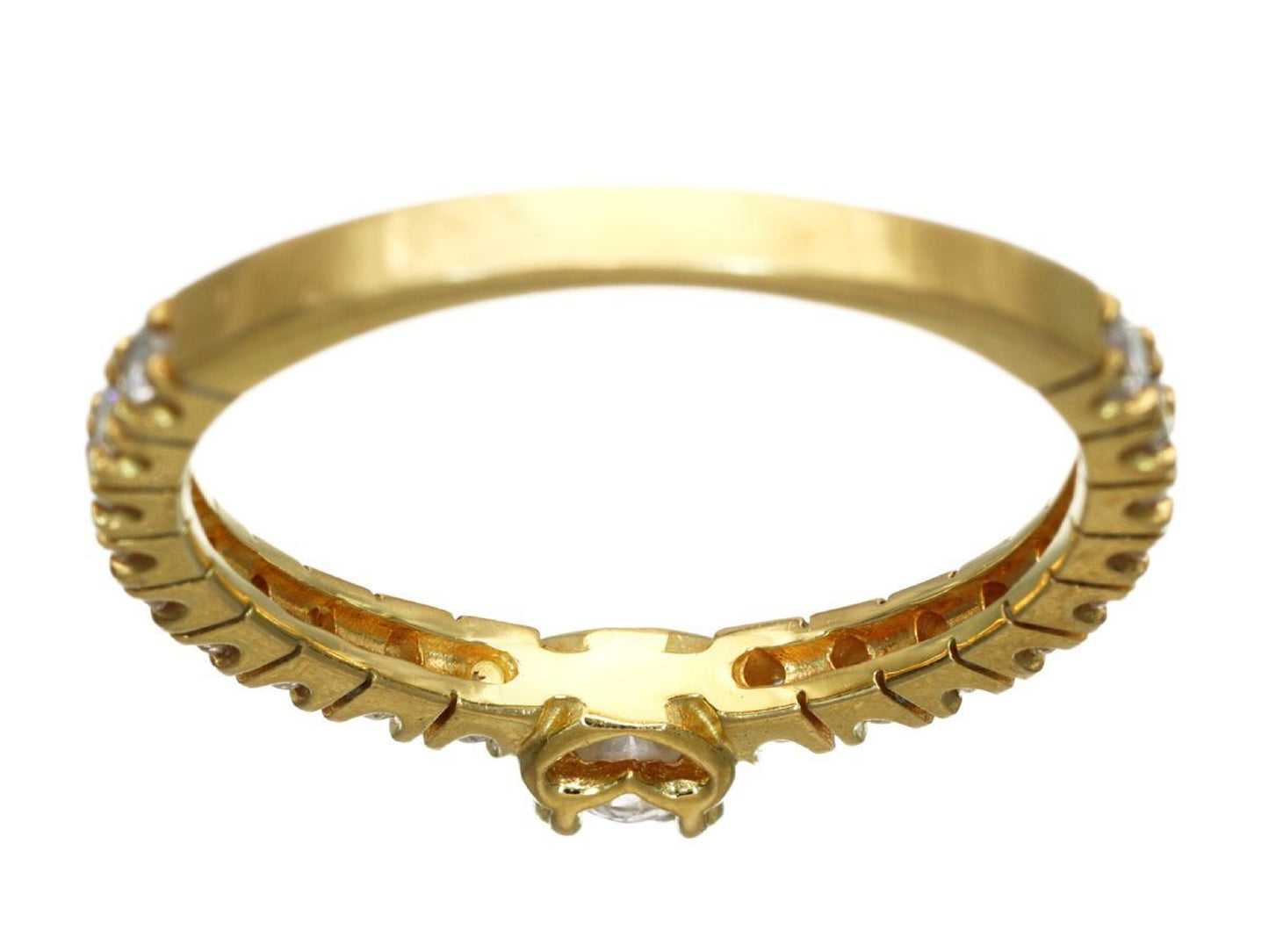 D0.10/0.20ct K18 1.6g Ring 