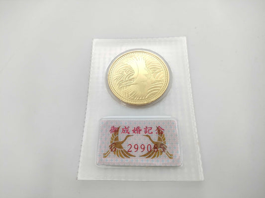 Imperial Wedding 50,000 Yen Gold Coin K24 18.0g Other Accessories 