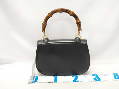 GUCCI GUCCI Bamboo Leather Handbag 00020460633
