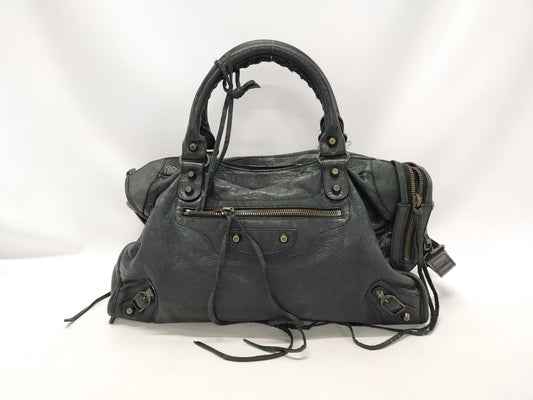 BALENCIAGA 115748/1000 City Shoulder Bag