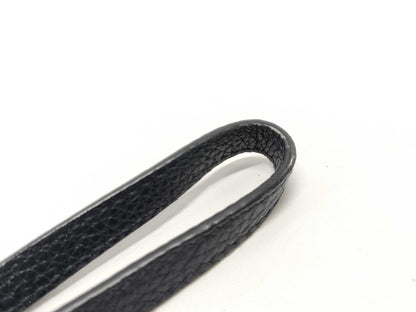 PRADA PRADA Navy Leather Clutch Bag