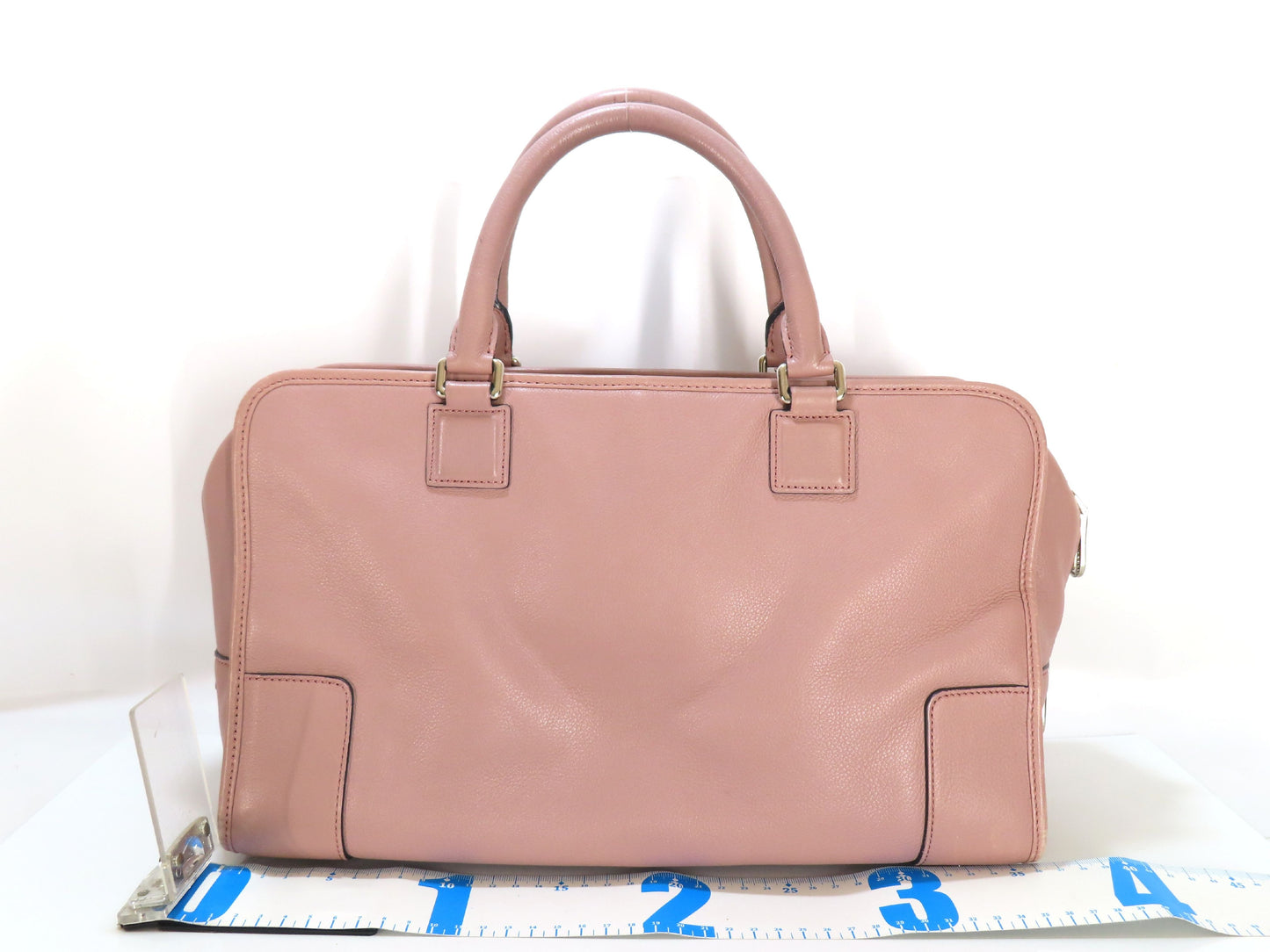 LOEWE Amazona 36 Leather/Pink Handbag