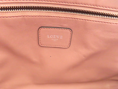 LOEWE Amazona 36 Leather/Pink Handbag