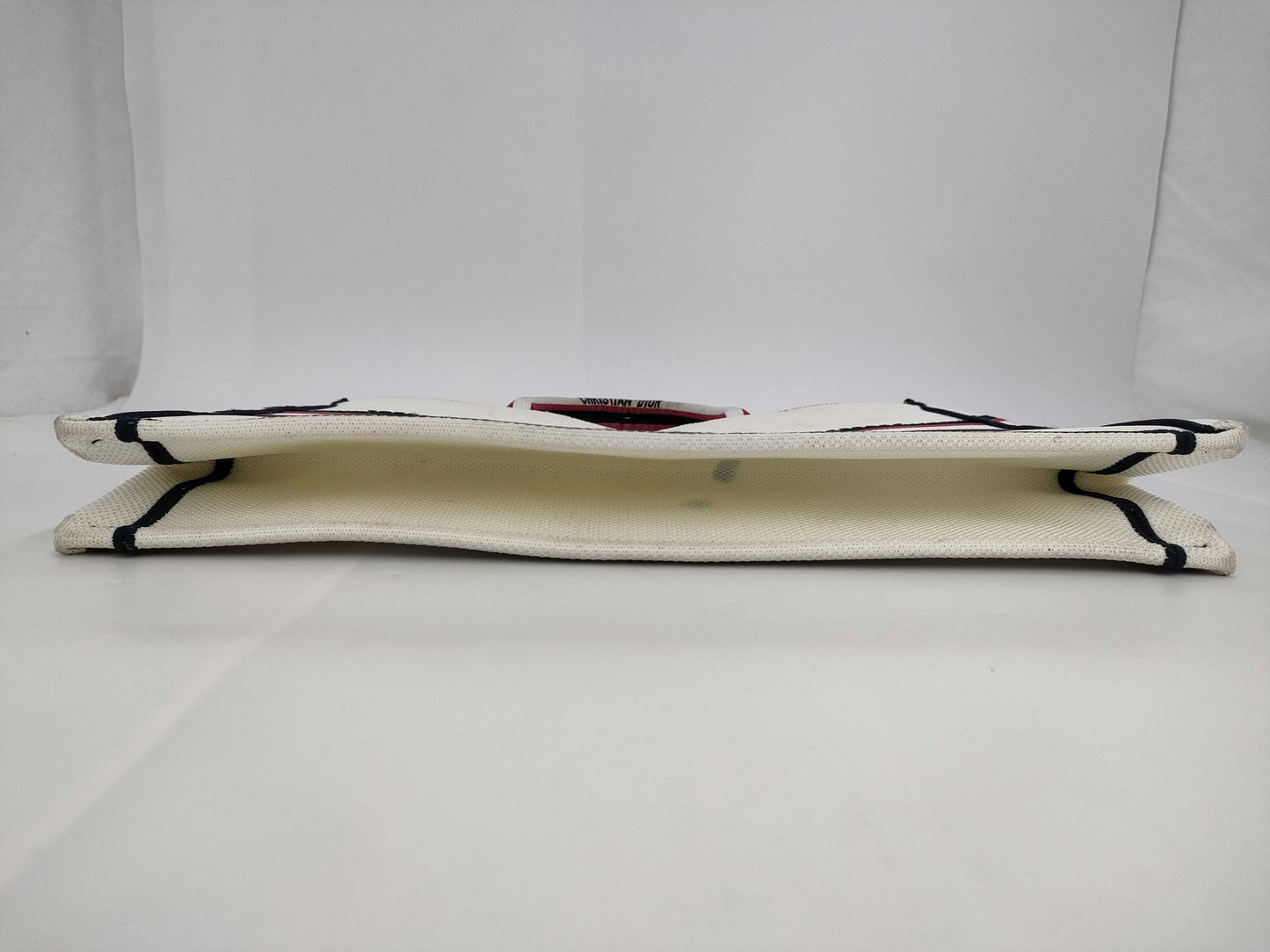 Christian Louboutin Christian Dior Book Tote Medium Canvas/White Tote Bag