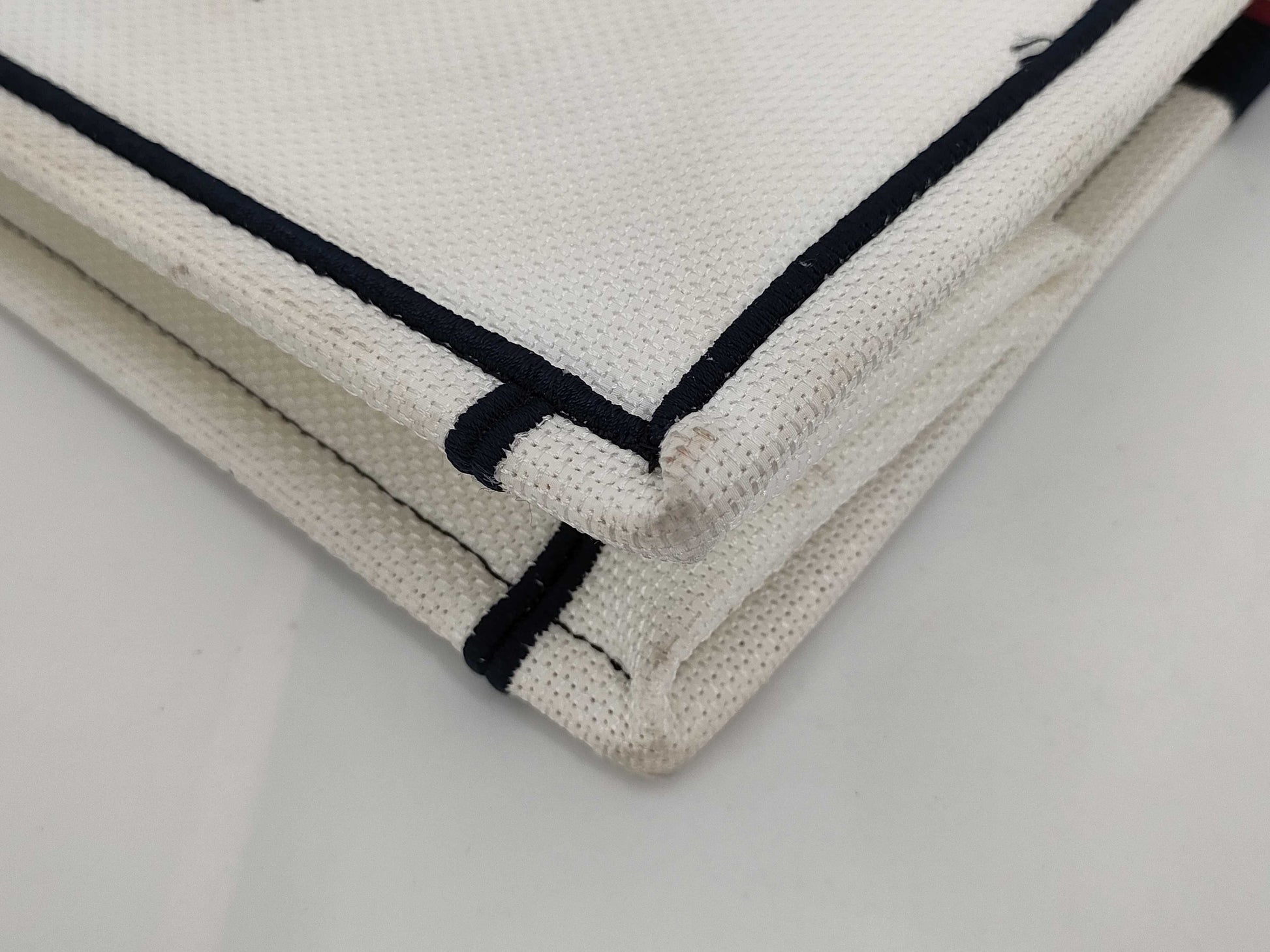 Christian Louboutin Christian Dior Book Tote Medium Canvas/White Tote Bag