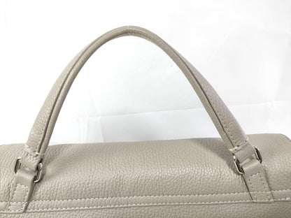 ZANELLATO Postina Small Leather/Beige Shoulder Bag
