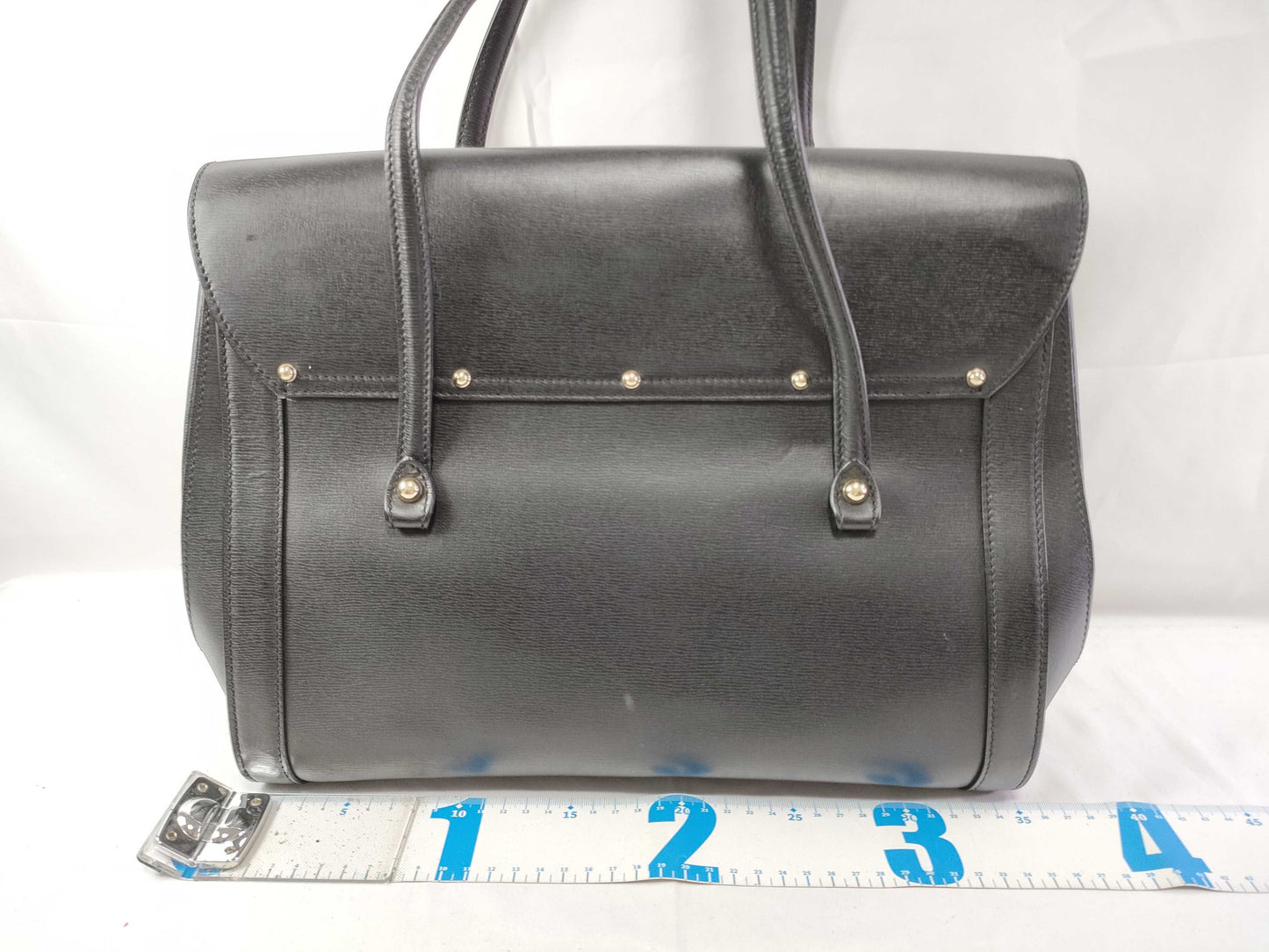 GUCCI GUCCI Bamboo Bag Leather/Black Handbag