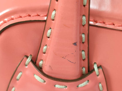 TODS TODS 2WAY Bag Patent Leather/Pink Handbag
