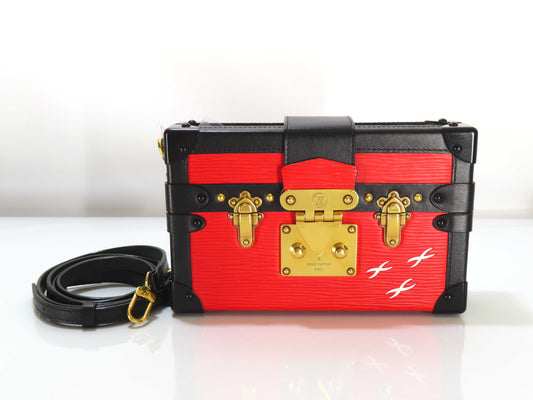 LOUIS VUITTON LOUIS VUITTON Petit Marais Epi/Coccurico Shoulder Bag