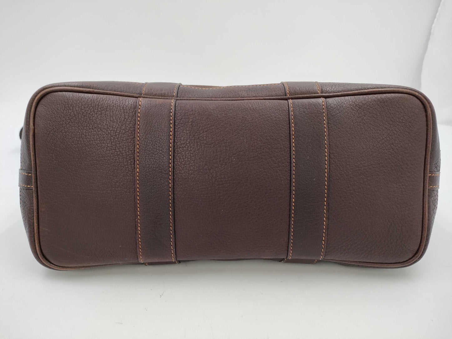 HERMES HERMES Garden Party TPM □H Engraved Handbag with Strap