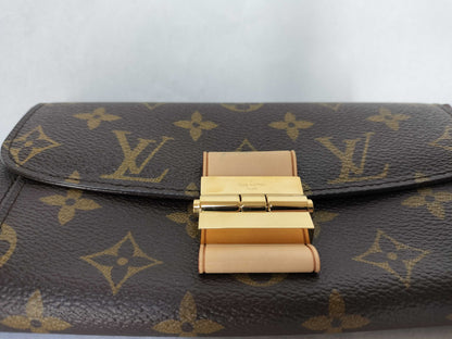 LOUIS VUITTON Monogram Louis Vuitton Monogram Porte-Feille-Elysee M60414 Wallet