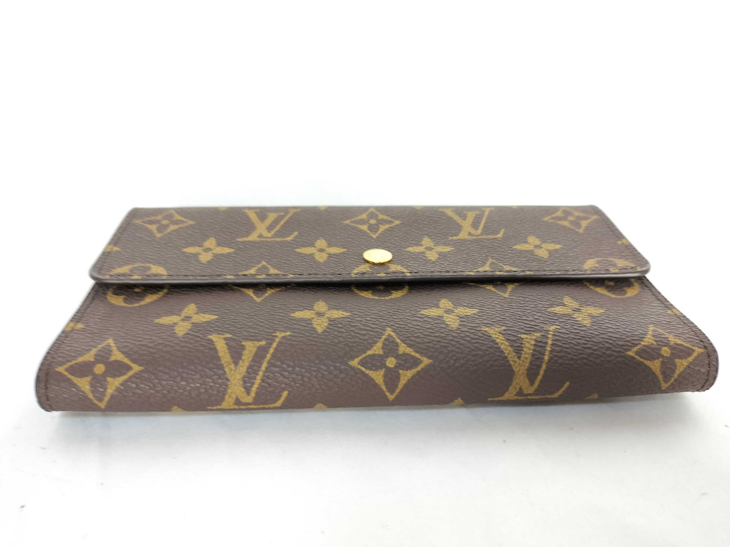 LOUIS VUITTON Monogram Louis Vuitton Monogram Porto Tresol International M61215 Wallet