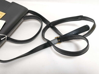 GIVENCHY 2WAY Handbag with Long Strap Black Handbag
