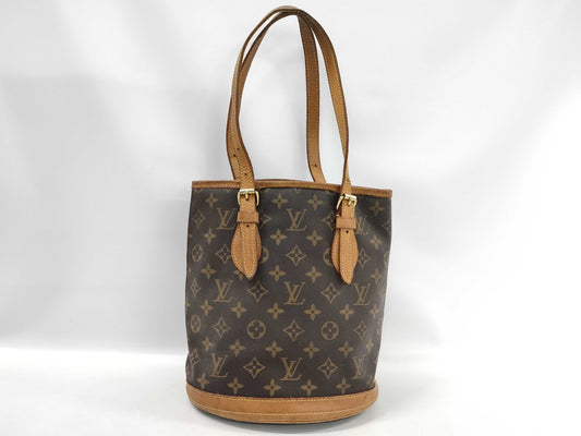 LOUIS VUITTON Louis Vuitton Bucket PM Handbag Tote Bag