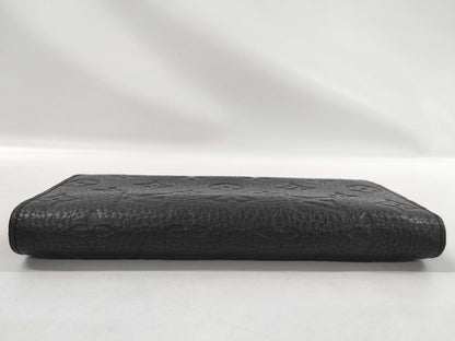 LOUIS VUITTON Taurillon Portefeuille Brazza Long Wallet