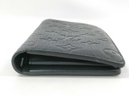 LOUIS VUITTON Taurillon Portefeuille Brazza Long Wallet