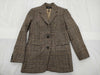 MaxMara Check Wool Jacket Coat MaxMara 42 Coat