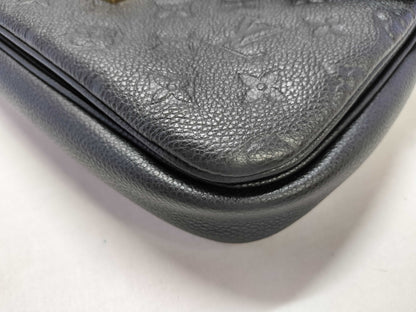 LOUIS VUITTON Monogram Amplant Louis Vuitton Pochette Metis MM Handbag