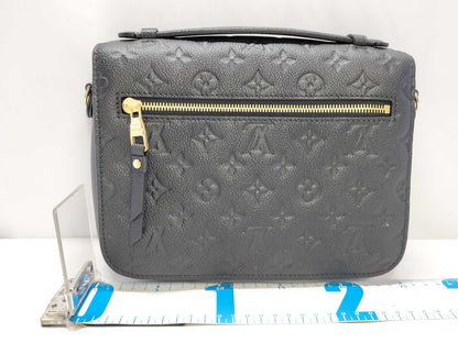 LOUIS VUITTON Monogram Amplant Louis Vuitton Pochette Metis MM Handbag