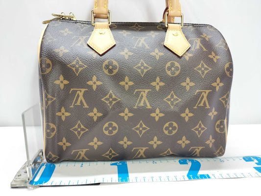 LOUIS VUITTON Monogram Louis Vuitton Speedy Banduriere 25 Handbag