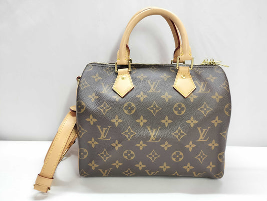 LOUIS VUITTON Monogram Louis Vuitton Speedy Banduriere 25 Handbag