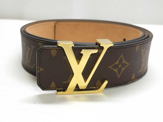 LOUIS VUITTON Monogram Louis Vuitton Belt Size 100 Belts