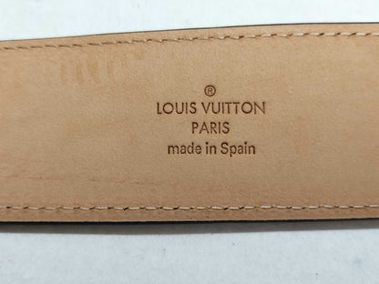 LOUIS VUITTON Monogram Louis Vuitton Belt Size 95 Belt