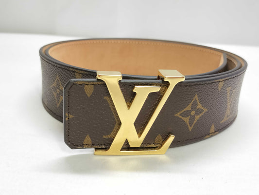 LOUIS VUITTON Monogram Louis Vuitton Belt Size 95 Belt