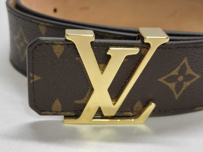 LOUIS VUITTON Monogram Louis Vuitton Belt Size 90 Belt