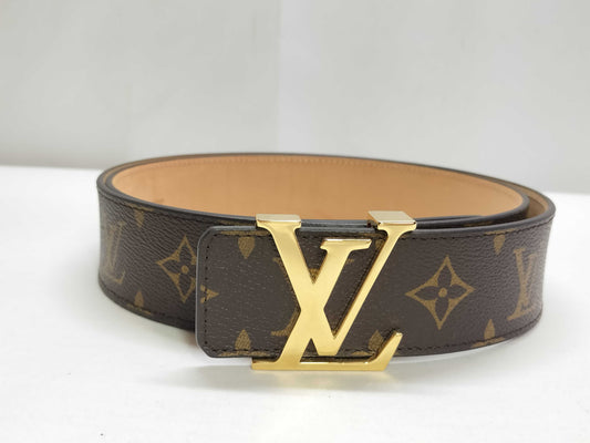 LOUIS VUITTON Monogram Louis Vuitton Belt Size 105 Belt
