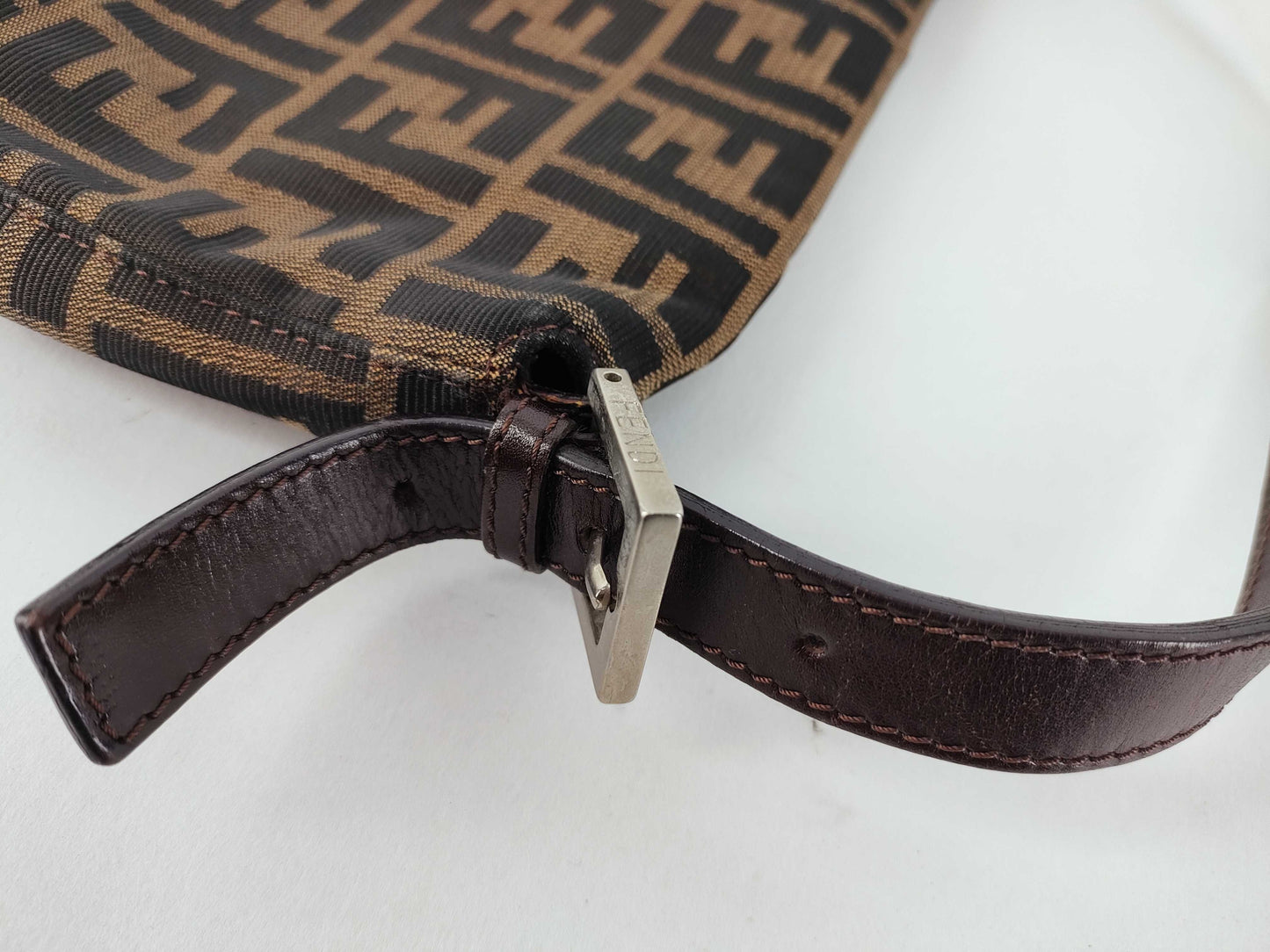 FENDI Zucca Mamma Bucket/Zucca Handbag