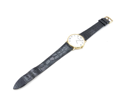 AUDEMARS PIGUET Round 14539BA D41637 Hand-Wound White Dial K18 Women's Watch