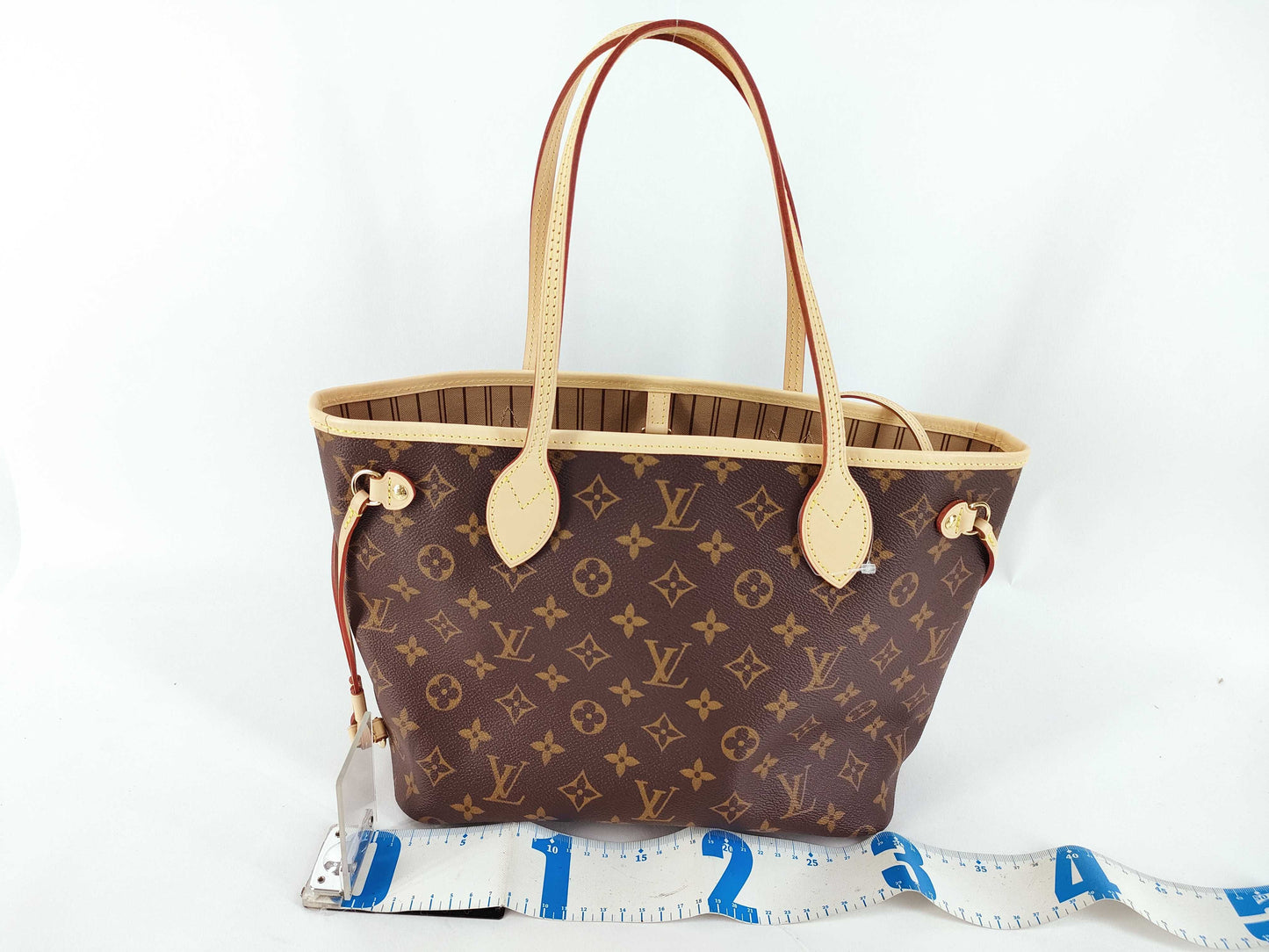 LOUIS VUITTON Monogram Neverful PM/M46979/IC/with Pouch/Brown Tote Bag