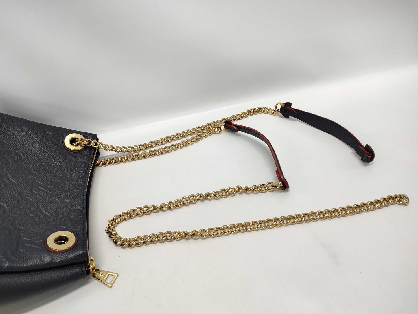 LOUIS VUITTON Surenne BB/Monogram Empreinte/Marine Rouge/M43750/CA4179 Shoulder Bag