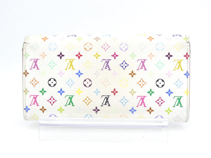 LOUIS VUITTON Monogram Multicolore Portefeuille Sarah Wallet