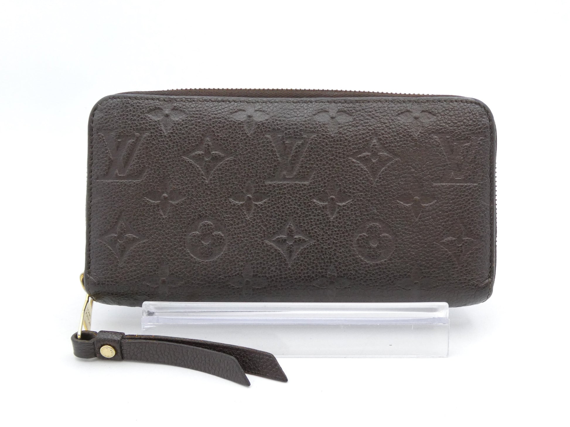 LOUIS VUITTON Monogram Empreinte Zippy Wallet