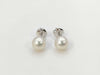 TASAKI Pearl Diameter Approx. 7.7mm/7.8mm METAL/K14WG 2.0g Earrings 