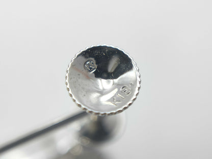 MIKIMOTO Pearl Diameter Approx. 5.8/5.7mm Diamond K18 3.1g Earrings 