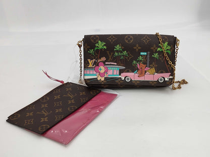 LOUIS VUITTON Louis Vuitton Monogram Shoulder Bag with IC Chip