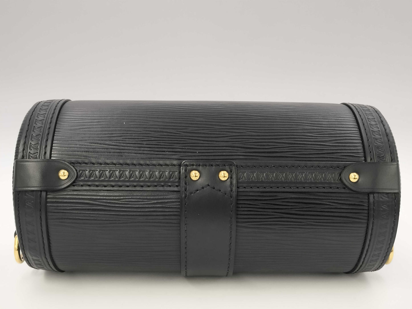 LOUIS VUITTON Epi Papillon Black Shoulder Bag