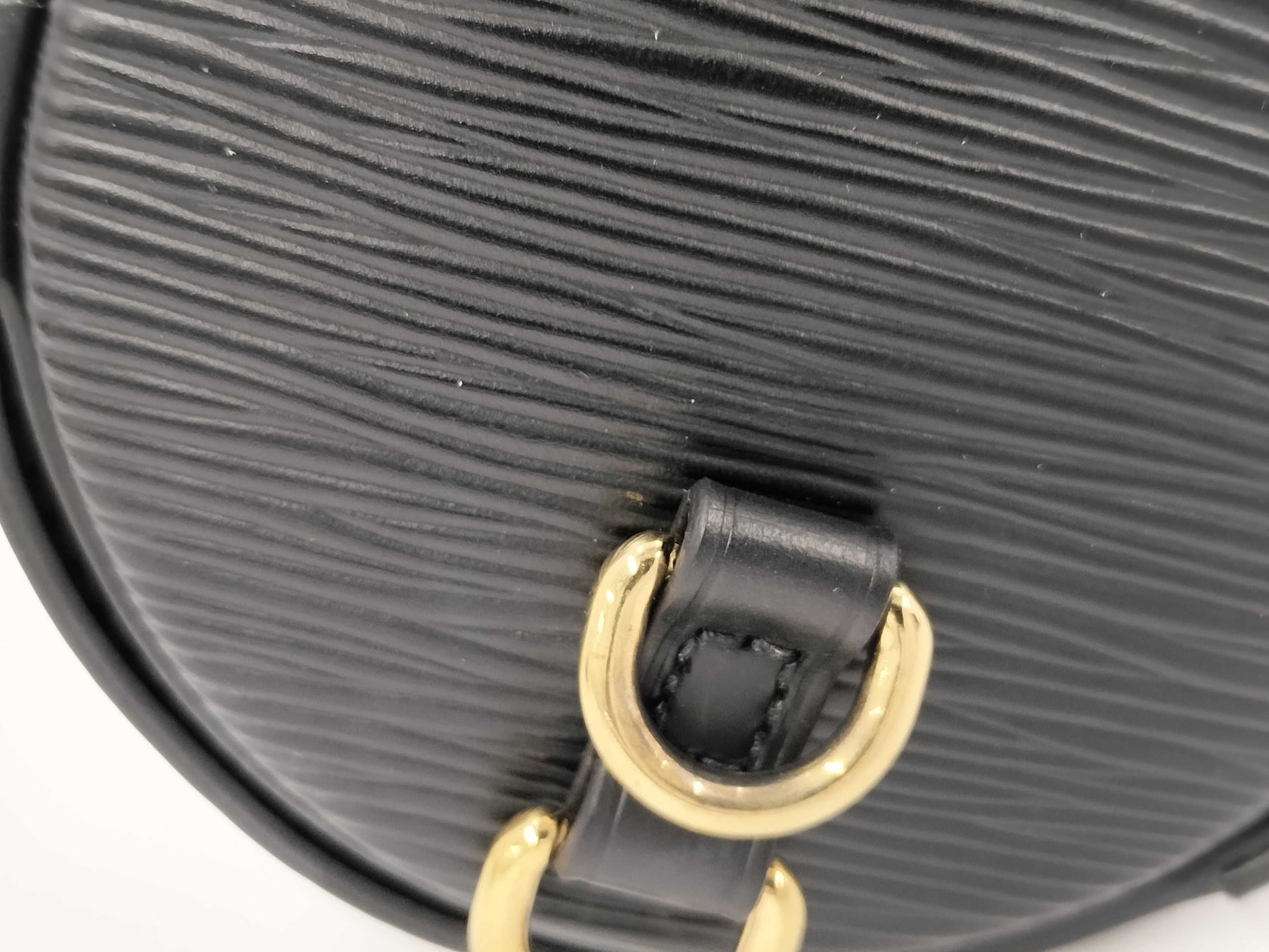 LOUIS VUITTON Epi Papillon Black Shoulder Bag