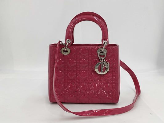Dior Dior Enamel Lady Dior Handbag Bag
