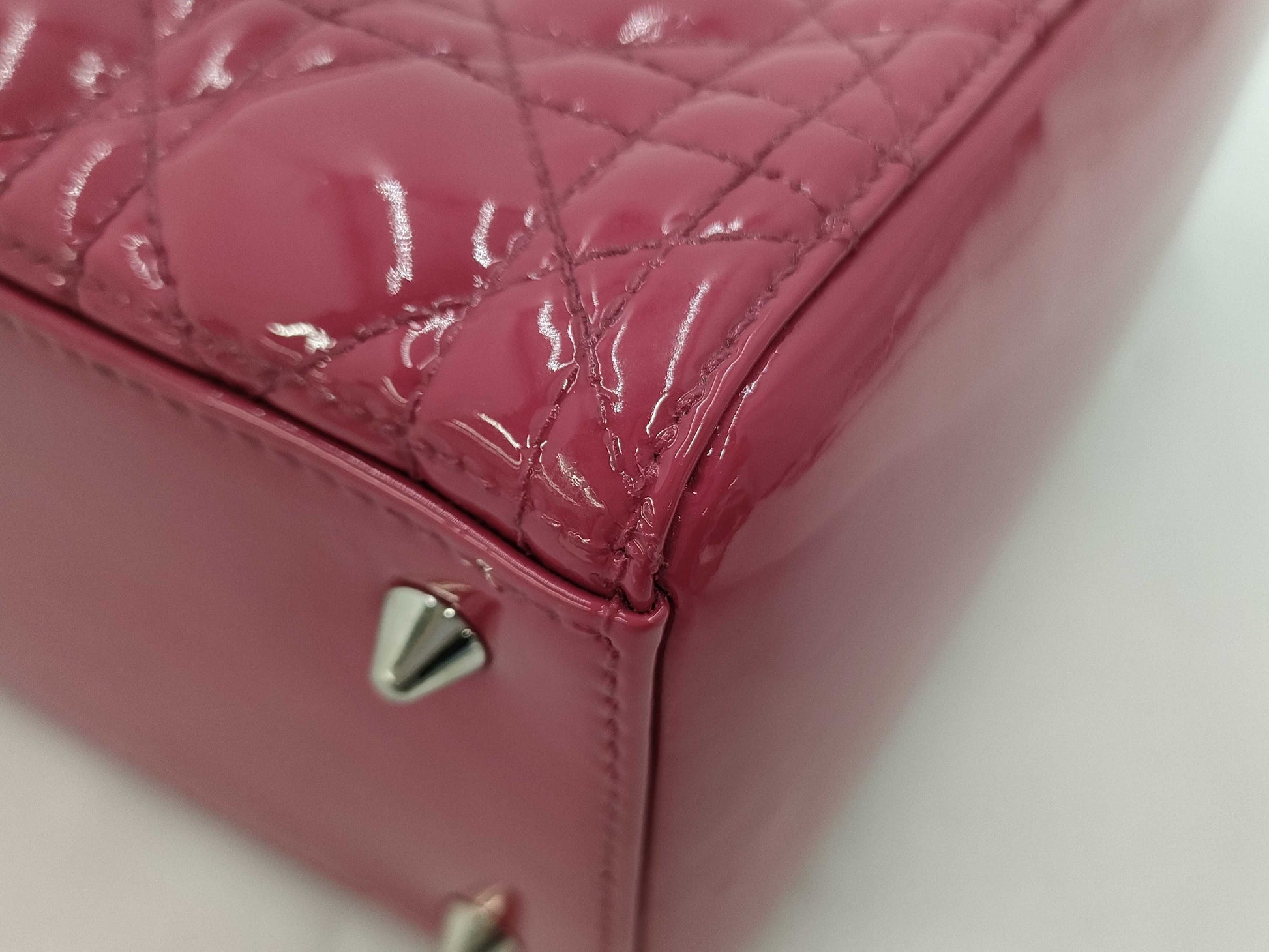 Dior Dior Enamel Lady Dior Handbag Bag