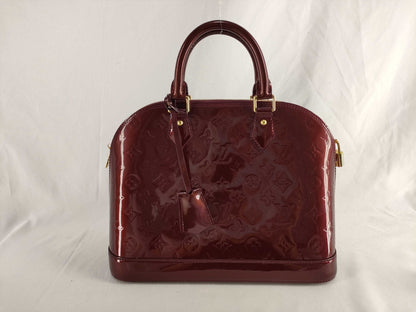 LOUIS VUITTON Louis Vuitton Enamel Alma BB Handbag